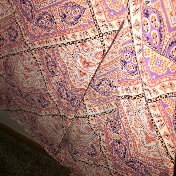 Q&A Merivel Maxi Pink Easter Summer Dress Size Medium - Picture 4 of 5